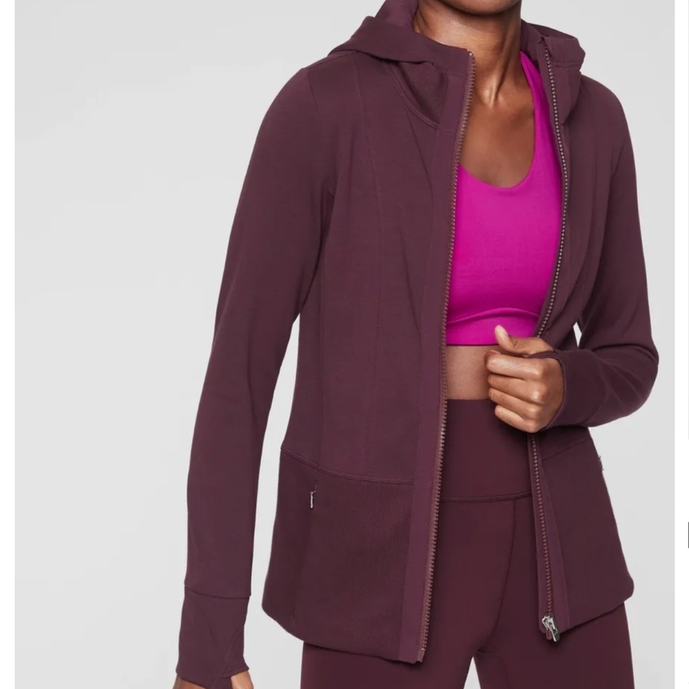 Athleta Fitted Victory Hoodie small